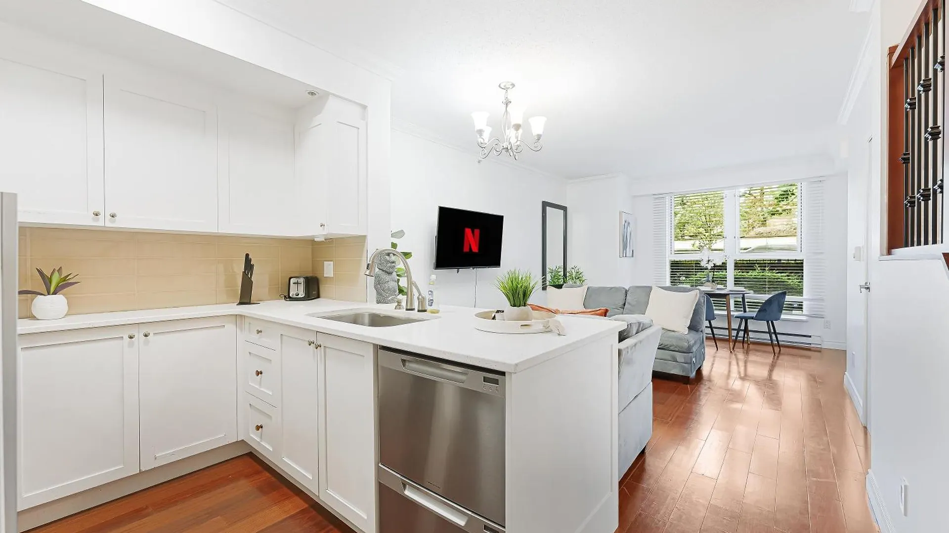 アパート Coal Harbour Gem Stunning 2 Bedroom Townhouse With Ocean Views バンクーバー カナダ